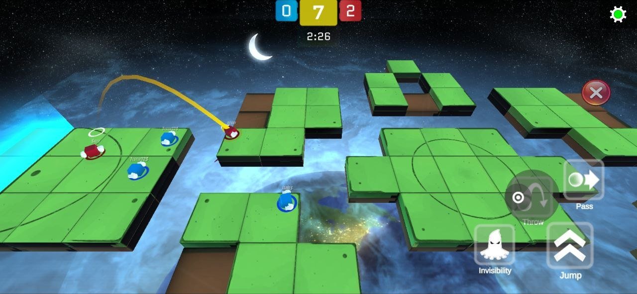 Space Goalers gameplay screenshot